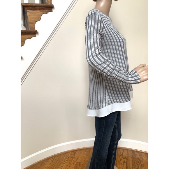 Zara striped “I Told You So” long sleeve top, S - Picture 11 of 15